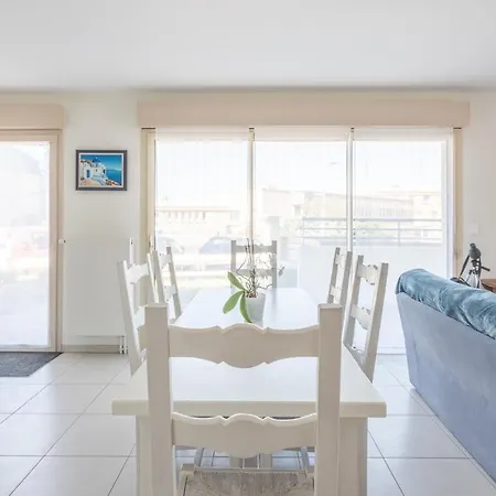 à Portée De Mer. Appt 70m2, 2ch+parking Apartamento Wimereux